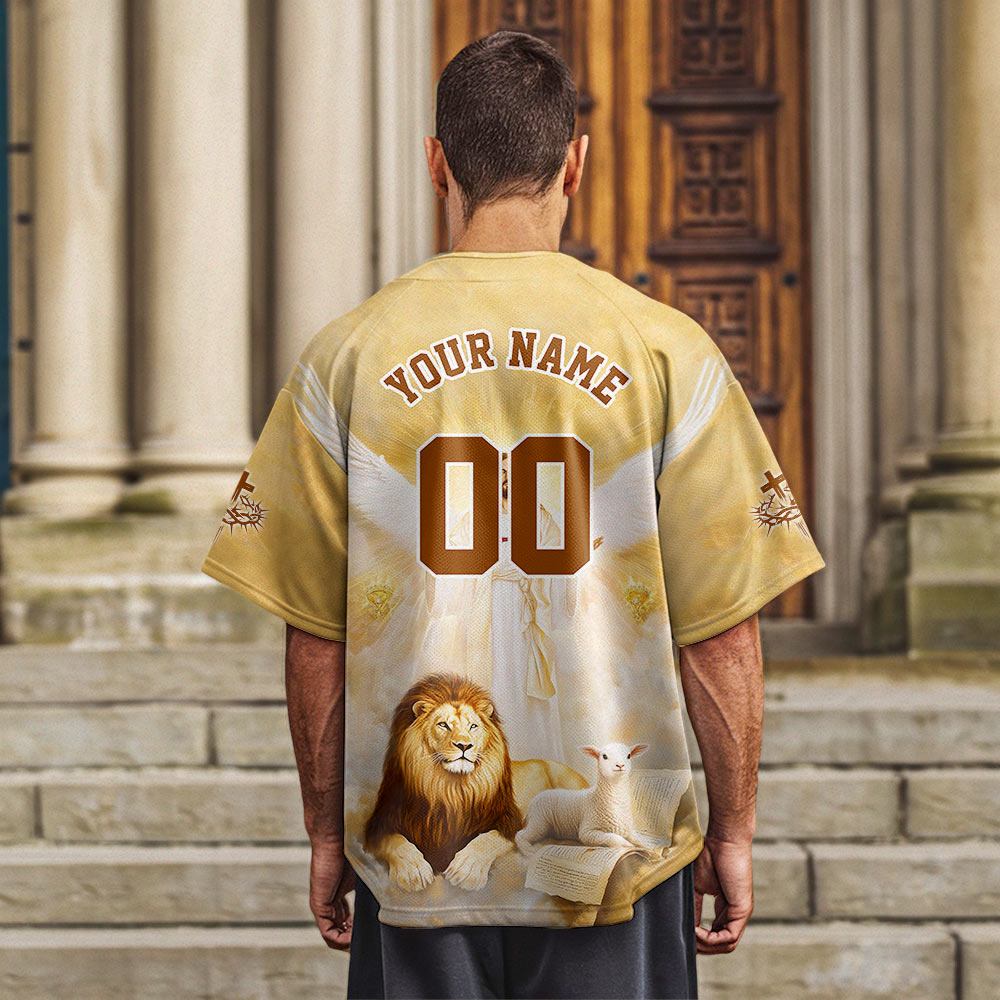 Jesus Child Of God Baseball Jersey