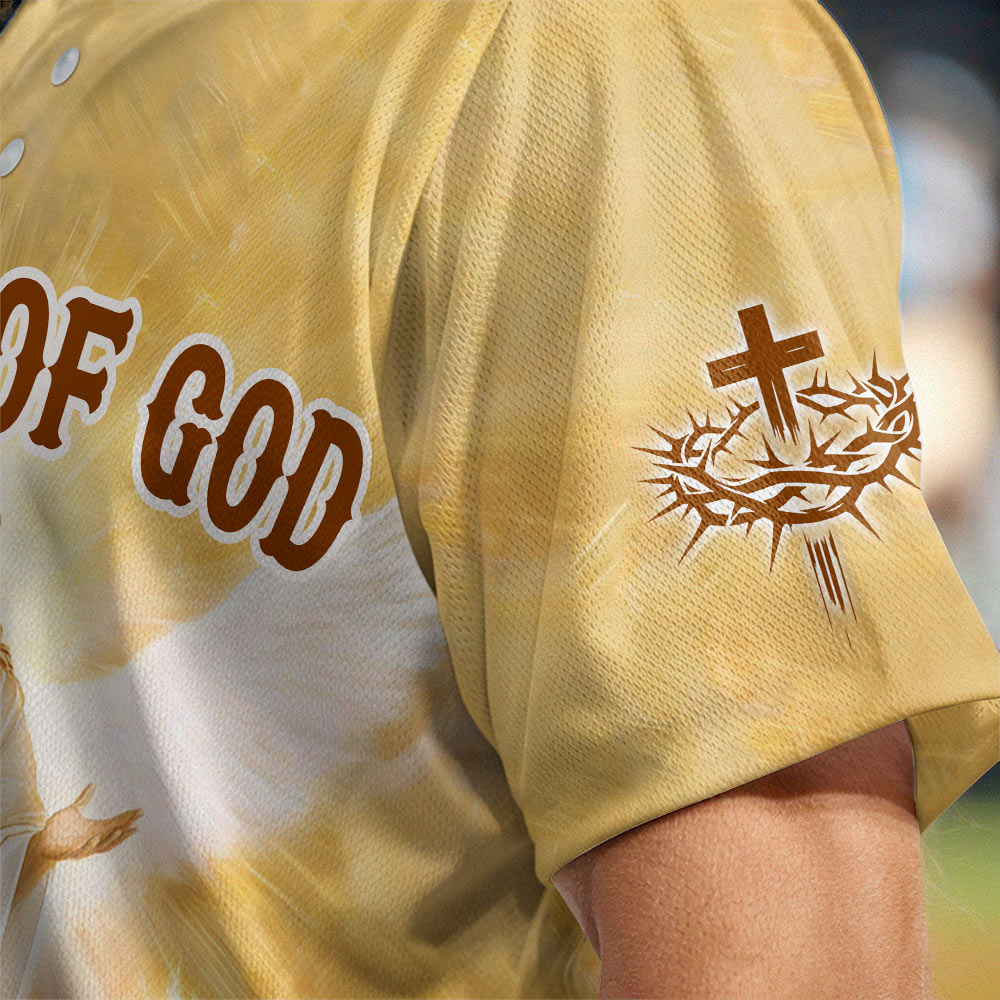 Jesus Child Of God Baseball Jersey