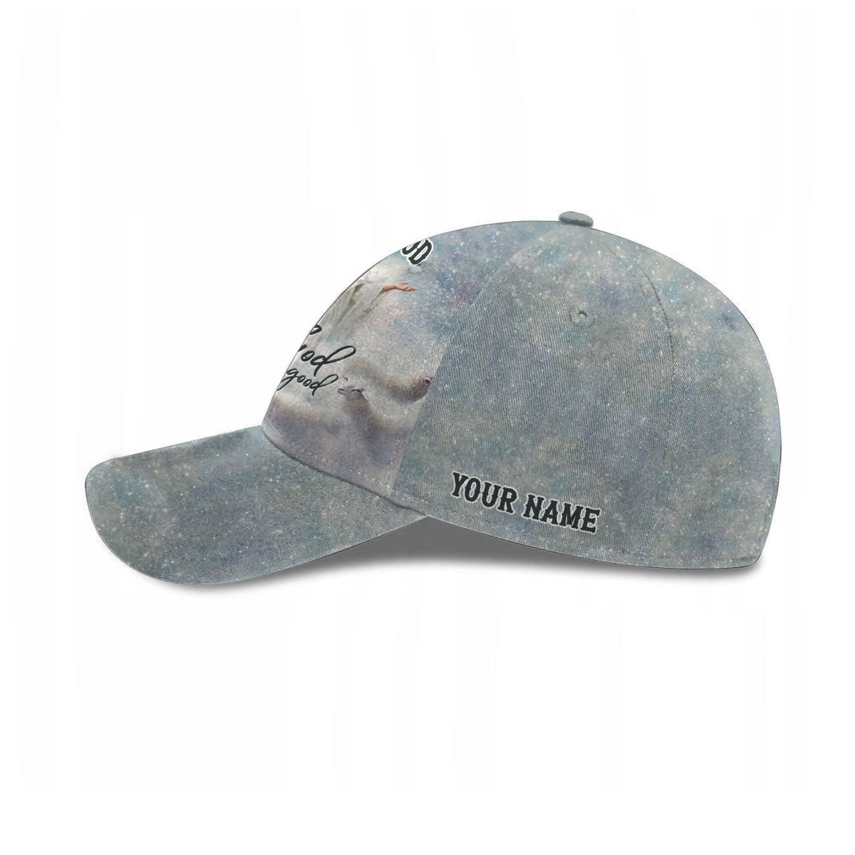 Jesus God Is Good Baseball Cap