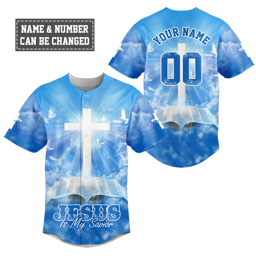 Jesus Is My Savior Baseball Jersey