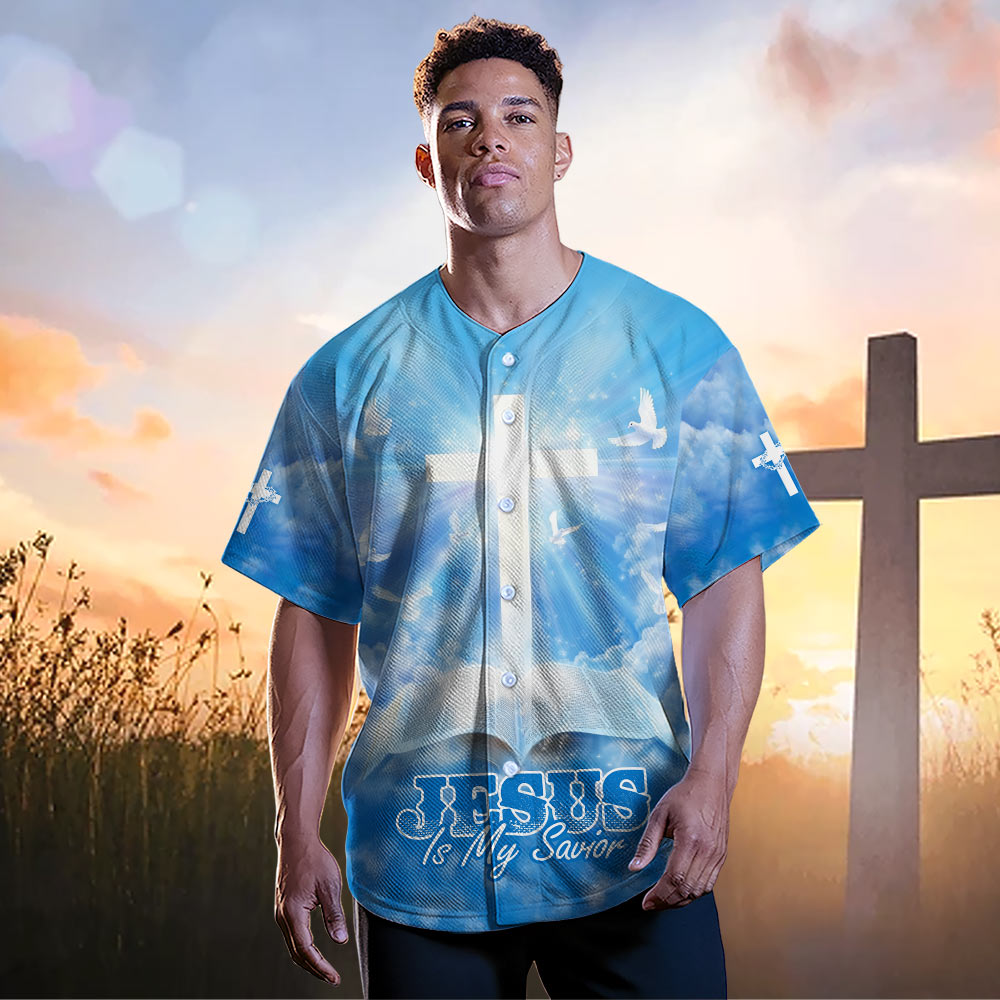 Jesus Is My Savior Baseball Jersey