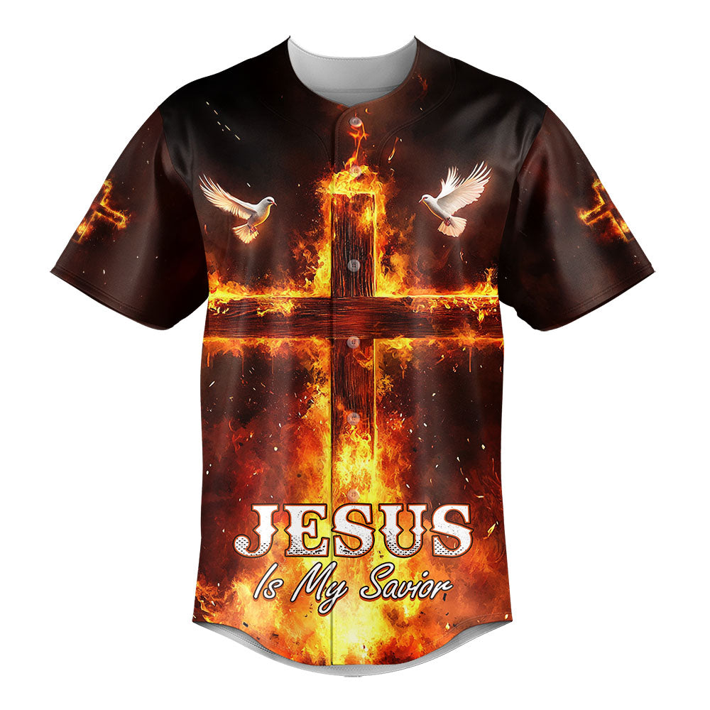 Jesus Is My Savior Baseball Jersey