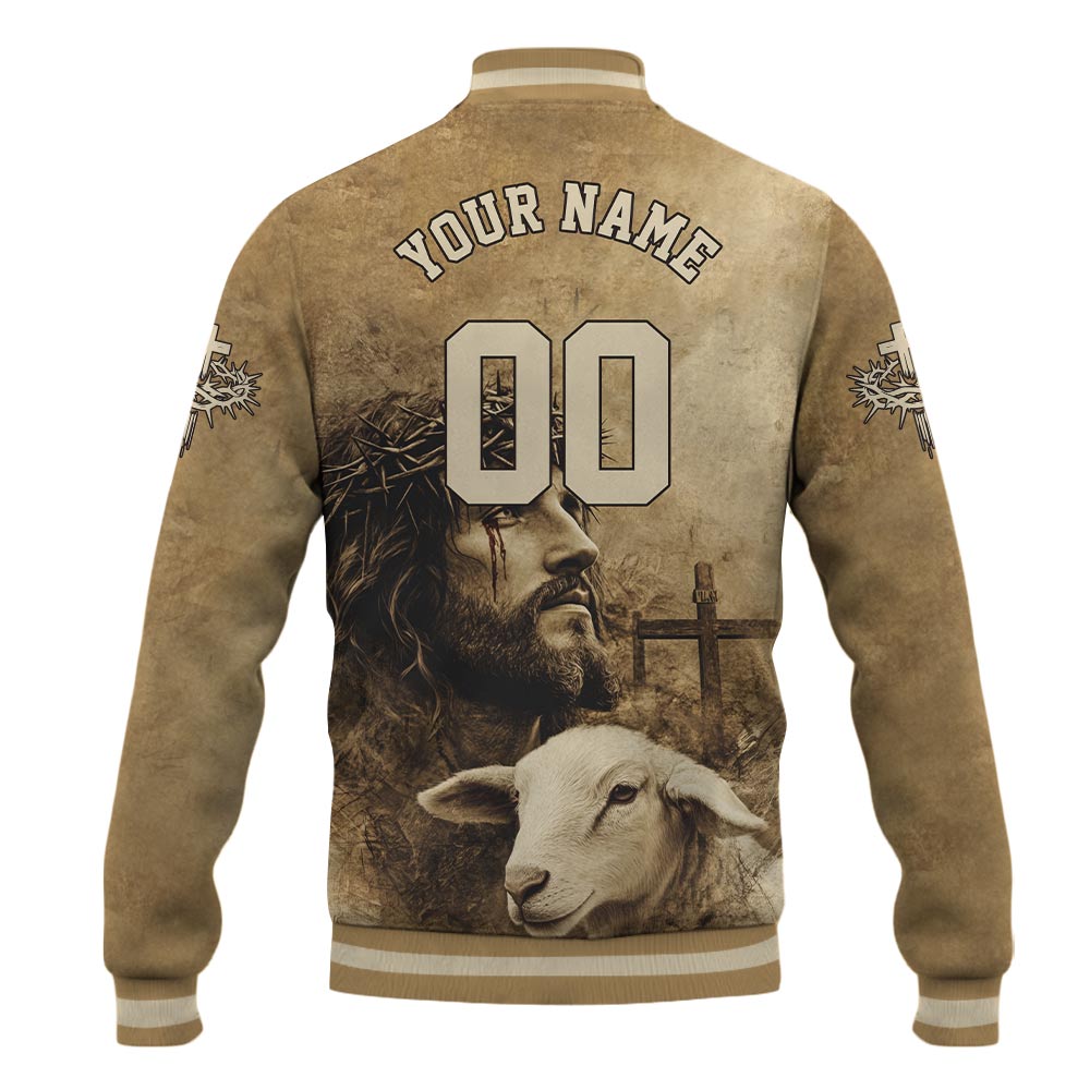 Team Jesus Good Shepherd Baseball Jacket