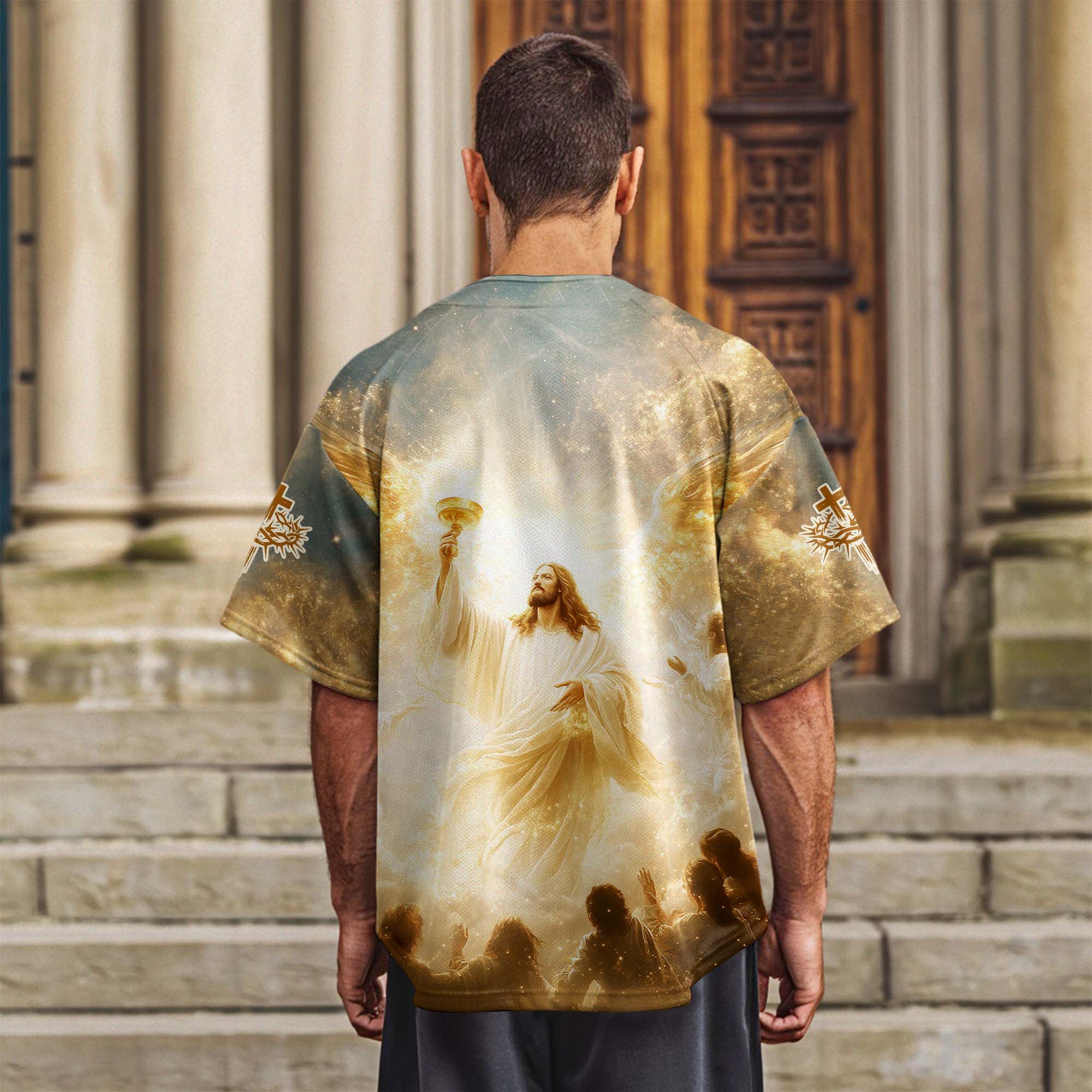 Child of God Risen Baseball Jersey 2