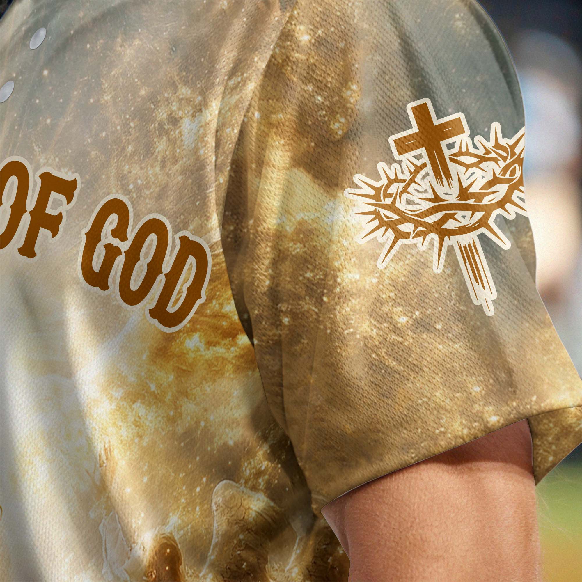 Child of God Risen Baseball Jersey 2