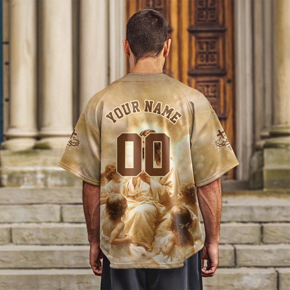 Jesus Child Of God Baseball Jersey