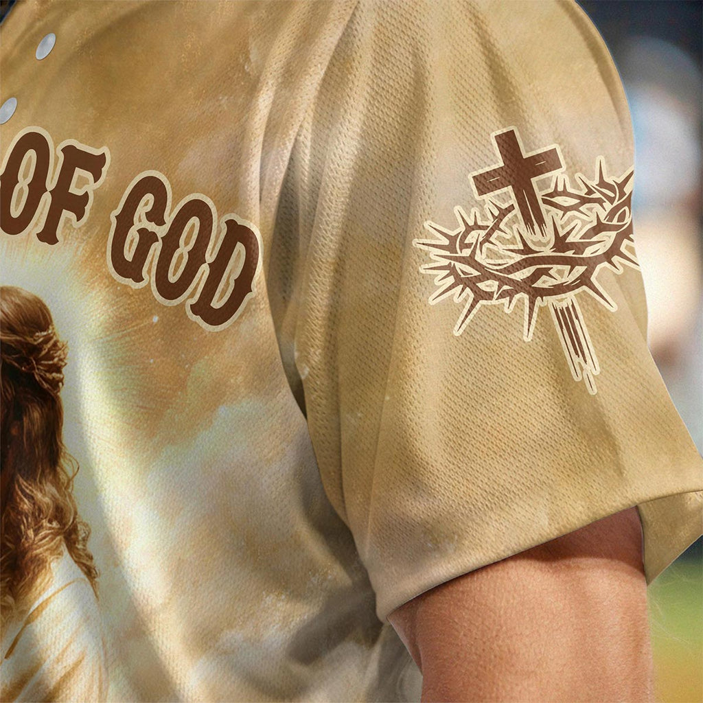 Jesus Child Of God Baseball Jersey