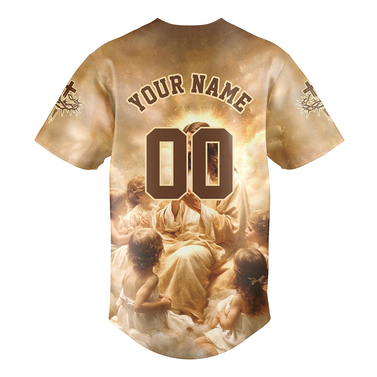 Jesus Child Of God Baseball Jersey