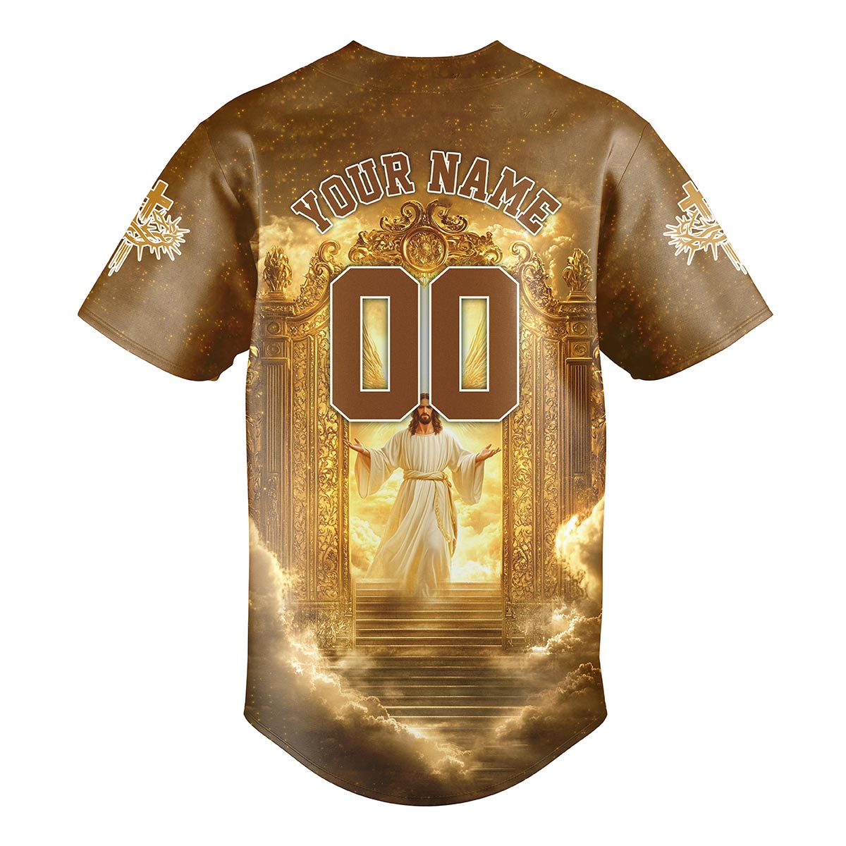 Jesus is the Key to Heaven Baseball Jersey