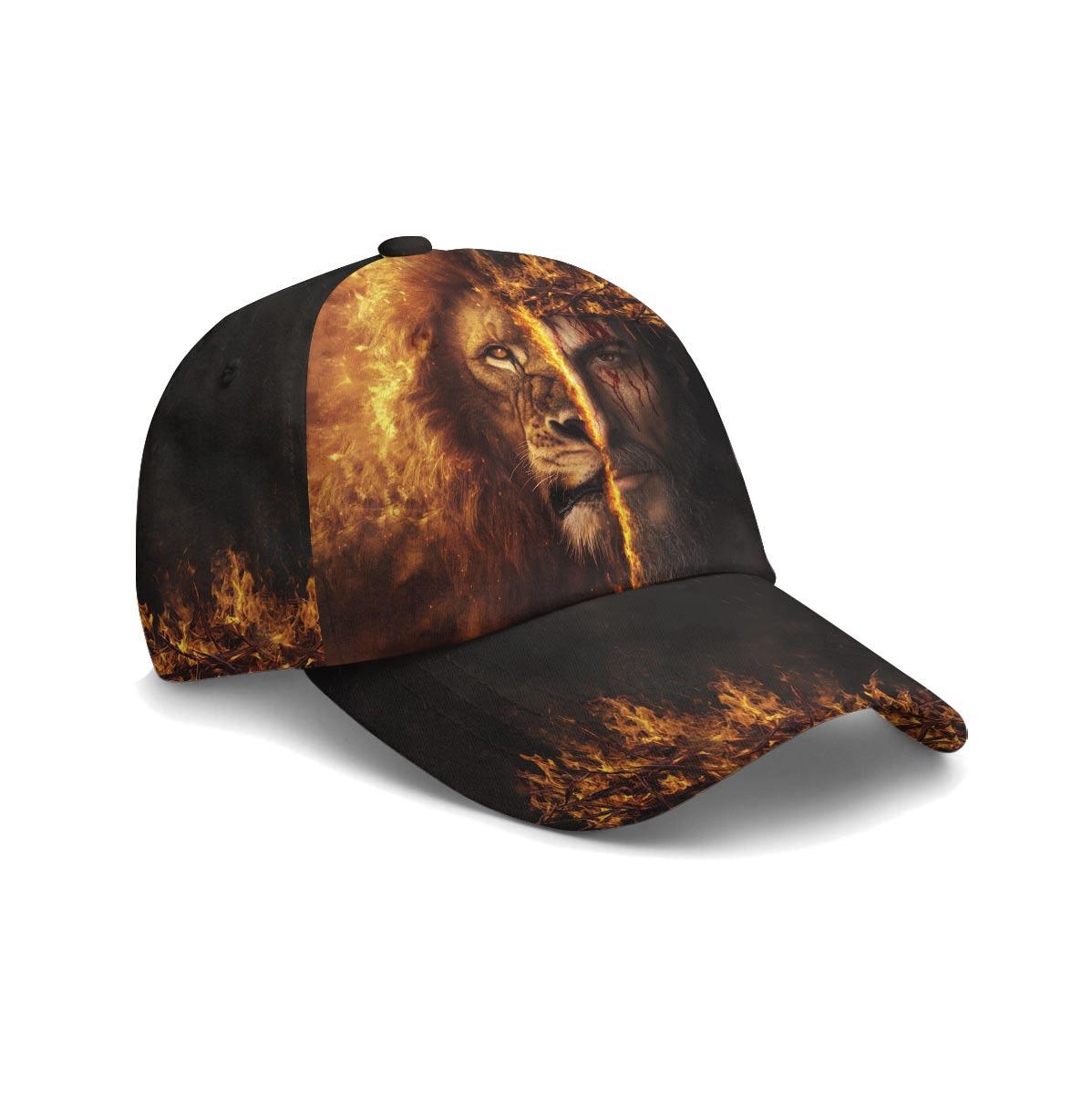Jesus Is King Lion Baseball Cap