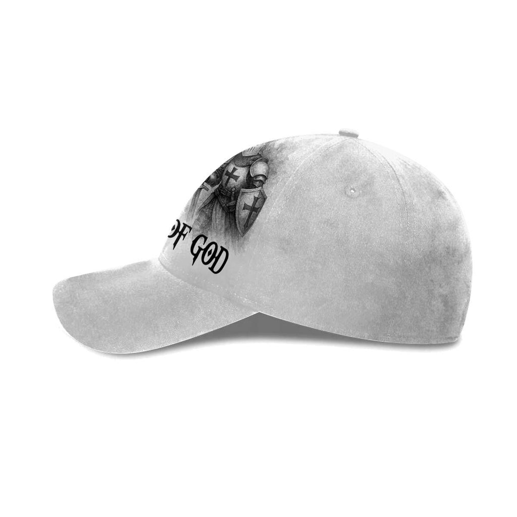 Child of God Warrior of Christ Baseball Cap