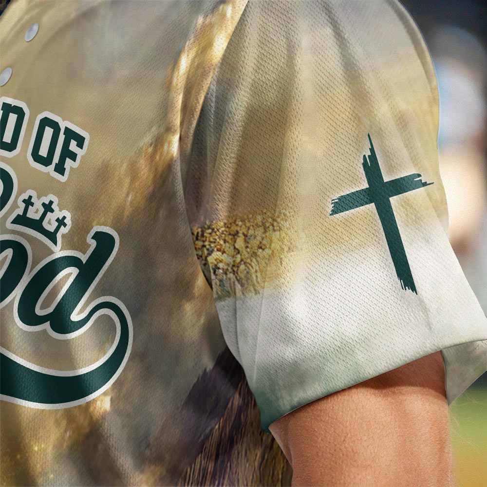 Jesus Child Of God Baseball Jersey