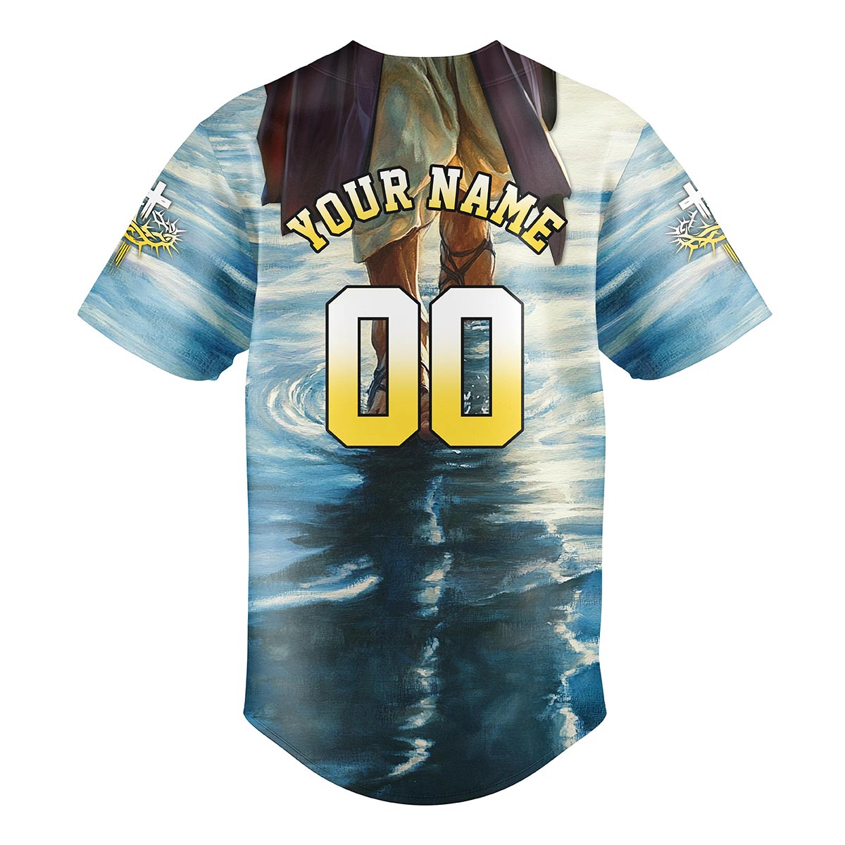 I Just Wanna Sit At The Feet Of Jesus Baseball Jersey